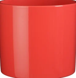 Mica Decorations bloempot Era rood D 32,5 H 31 cm