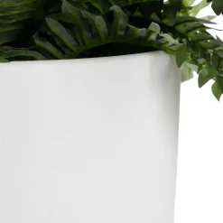 Mica Decorations bloempot Era mat lichtgrijs D 28 H 26 cm