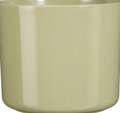 Mica Decorations bloempot Fedor groen D 28 H 25,5 cm