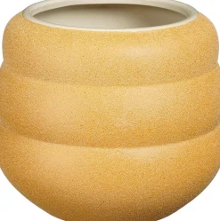 Mica Decorations bloempot Glen oker D 16 H 16 cm