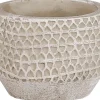 Mica Decorations bloempot Jack beige D 8 H 6 cm