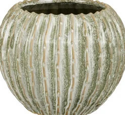 Mica Decorations bloempot Jovi groen D 26 H 20 cm