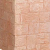 Mica Decorations bloempot Karoo terracotta geblokt 21 x 21 x 30 cm