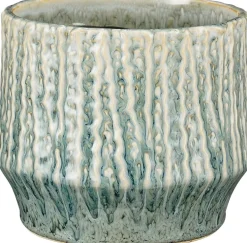 Mica Decorations bloempot Lanny blauw D 15,5 H 13 cm