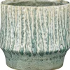 Mica Decorations bloempot Lanny blauw D 18 H 16 cm