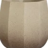 Mica Decorations bloempot Lennart taupe D 16 H 16 cm