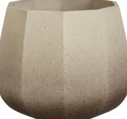 Mica Decorations bloempot Lennart taupe D 23,5 H 18,5 cm