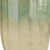 Mica Decorations bloempot Levante kleurverloop groen D 36,5 H 50,5 cm