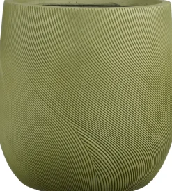 Mica Decorations bloempot Lima groen D 44 H 44 cm