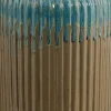 Mica Decorations bloempot Lugano bruin D 29 H 40 cm