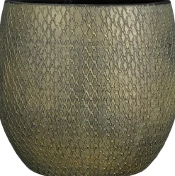 Mica Decorations bloempot Madeira groen D 32 H 32 cm