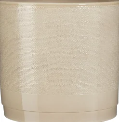 Mica Decorations bloempot Maxim beige D 23,5 H 22 cm