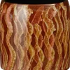 Mica Decorations bloempot Nathan bruin D 17 H 16 cm