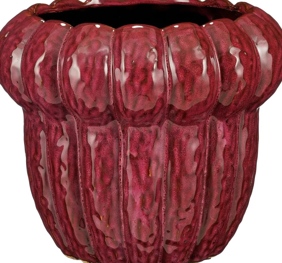 Mica Decorations bloempot Nova paars D 25,5 H 21 cm