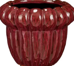 Mica Decorations bloempot Nova paars D 17,5 H 13,5 cm