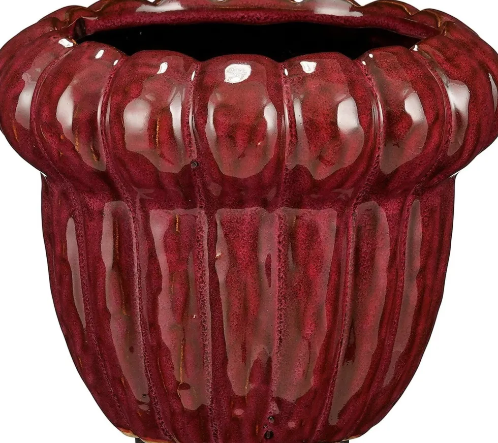 Mica Decorations bloempot Nova paars D 17,5 H 13,5 cm