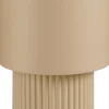 Mica Decorations bloempot op voet Lux bruin D 23 H 36 cm
