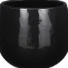 Mica Decorations bloempot Pablo zwart D 16 H 14 cm