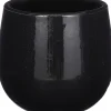 Mica Decorations bloempot Pablo zwart D 14 H 12 cm