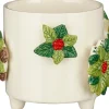 Mica Decorations bloempot Poinsettia crème D 13 H 11 cm
