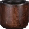 Mica Decorations bloempot Pyke bruin D 19 H 16 cm