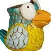 Mica Decorations bloempot Rio papegaai geel 19,5 x 13 x 16 cm