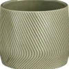 Mica Decorations bloempot Roma groen D 23,5 H 19,5 cm