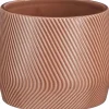 Mica Decorations bloempot Roma terracotta D 19,5 H 15,5 cm