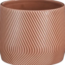 Mica Decorations bloempot Roma terracotta D 19,5 H 15,5 cm