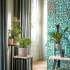 Mica Decorations bloempot Sara groen D 14 H 13 cm