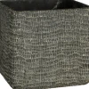 Mica Decorations bloempot Siri grijs 19,5 x 19,5 x 18,5 cm