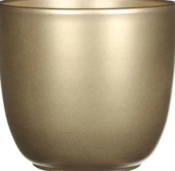 Mica Decorations bloempot Tusca goud D 17 H 16 cm