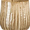 Mica Decorations bloempot Vida bruin D 13,5 H 12 cm