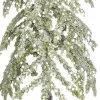 Mica Decorations decoratieboom besneeuwd beige D 6 H 30 cm