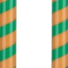 Mica Decorations dinerkaars bruin / groen 8 uur 2 stuks