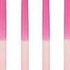 Mica Decorations dinerkaars Dip-dye donkerroze 8 uur D 1,4 H 28 cm 4 stuks