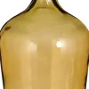 Mica Decorations fles Diego geel D 18 H 30 cm
