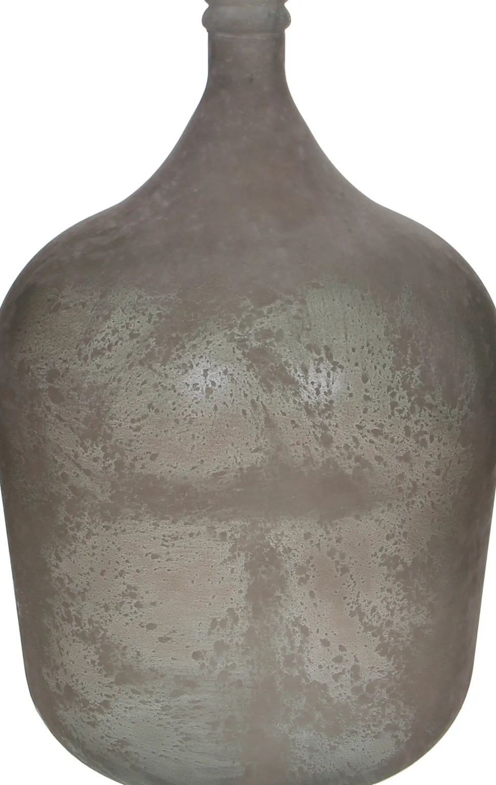 Mica Decorations fles Diego grijs D 40 H 56 cm