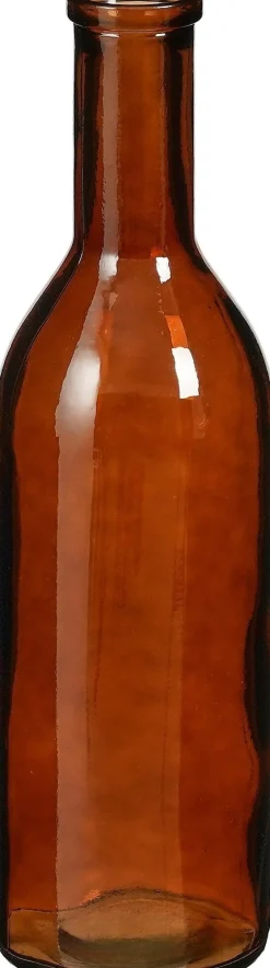 Mica Decorations fles Rioja bruin D 14 H 50 cm