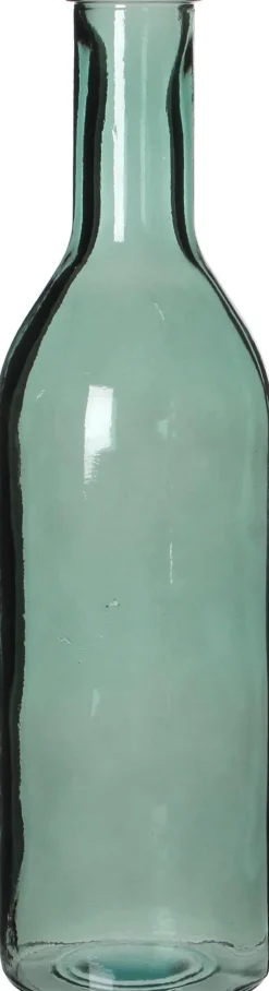 Mica Decorations fles Rioja groen / grijs D 12 H 50 cm