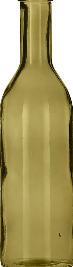 Mica Decorations fles Rioja geel D 15 H 50 cm