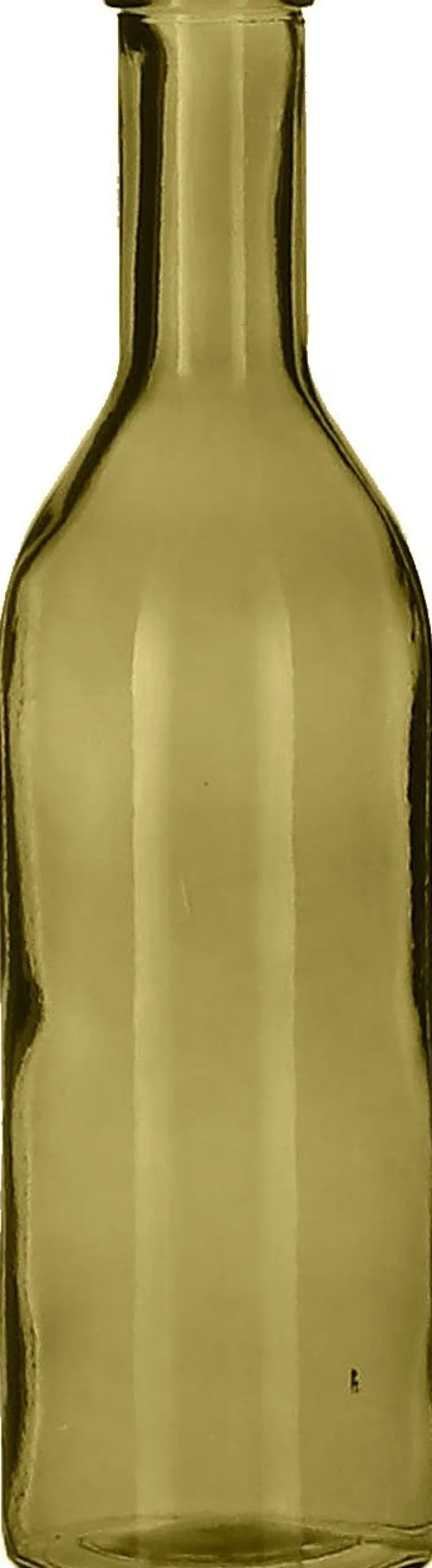 Mica Decorations fles Rioja geel D 15 H 50 cm