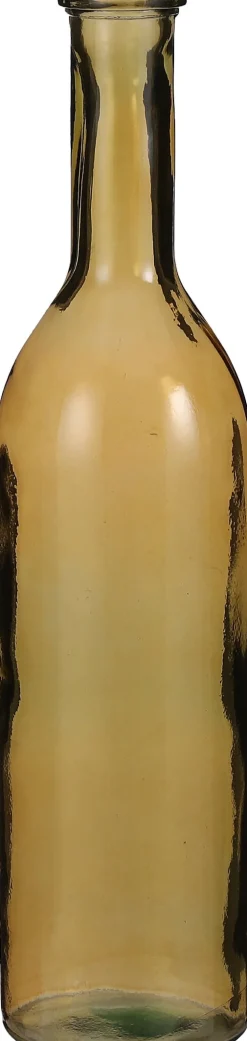 Mica Decorations fles Rioja okergeel D 18 H 75 cm