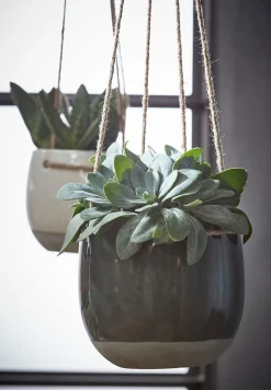 Mica Decorations hangpot Resa D 18,5 H 17 wit