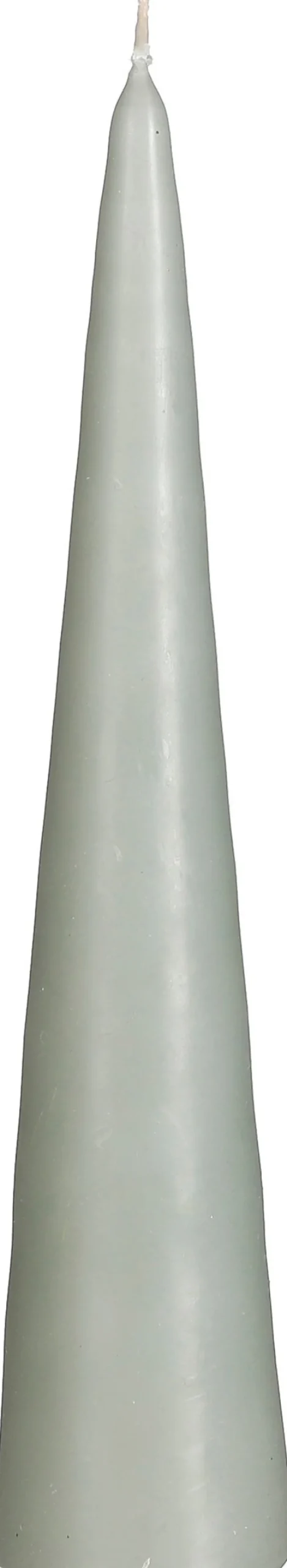 Mica Decorations kegelkaars groen 23 uur D 5 H 25 cm