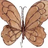 Mica Decorations kerstclip Butterfly brons 34 x 25 x 5 cm