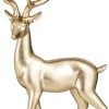 Mica Decorations kerstfiguur hert goud 37 x 27 x 62 cm