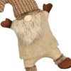 Mica Decorations kerstfiguur gnoom bruin 32 x 16 x 48 cm