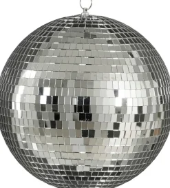 Mica Decorations kersthanger Disco bal zilver D 30 cm