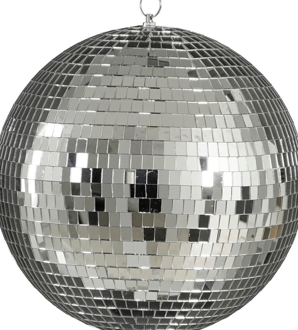 Mica Decorations kersthanger Disco bal zilver D 30 cm